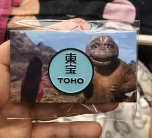 Toho Films pin esmalte Godzilla Monster películas Japón retro años 60 años 70 solapa Kurosawa - Imagen 1 de 4