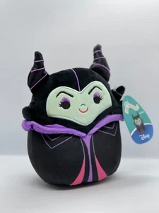 Squishmallows x Disney Princess Maleficent Cuddly Plush 6.5in NWT - Picture 1 of 7