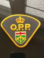 Ontario Provincial Police OPP Embroidered shoulder insignia. Why pay more ?