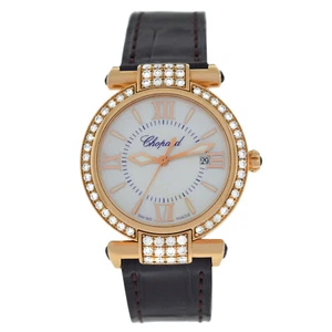 Chopard Imperiale 384238-5003 MOP Diamonds Amethysts 40 Gr. 18K Gold 28MM Quartz - Picture 1 of 13