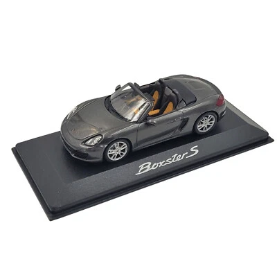 Porsche Boxter S Cabrio gris áchata 981 desde 2012 1/43 Minichamps
