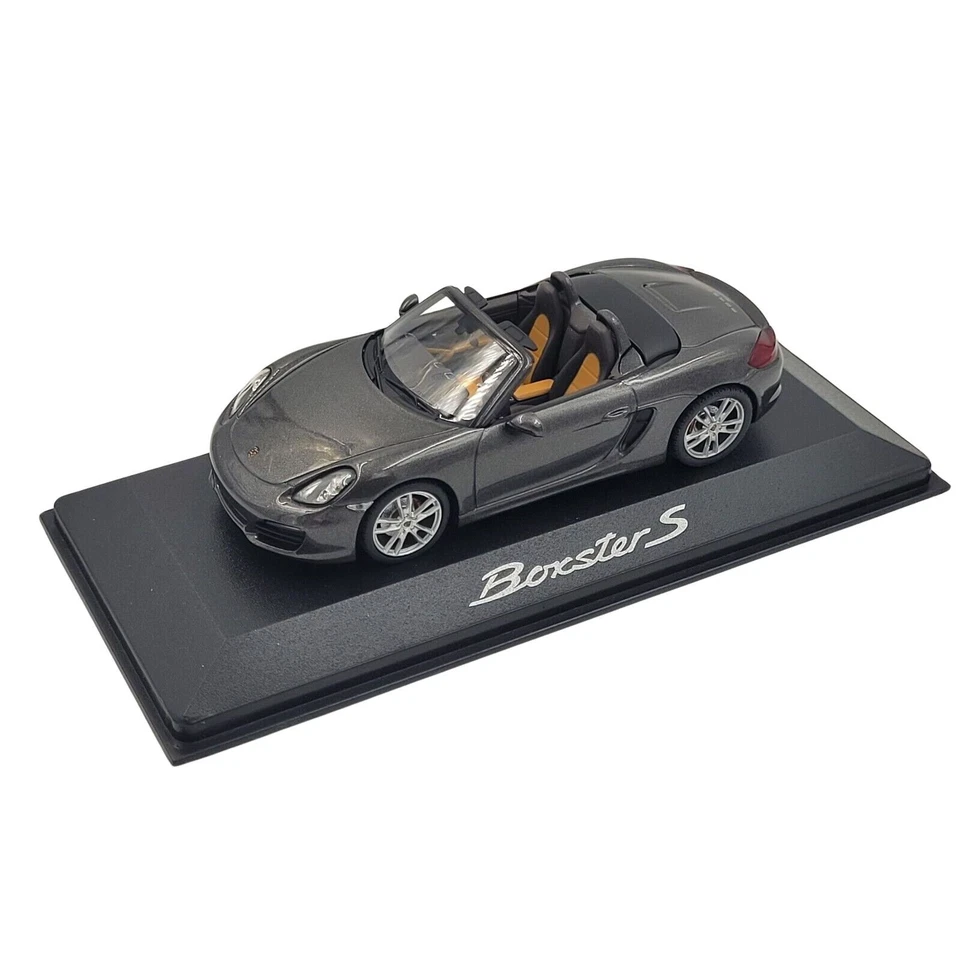 Porsche Boxter S Cabrio gris áchata 981 desde 2012 1/43 Minichamps