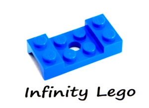 6 LEGO Blue Vehicle Car Mudguard 2 x 4 Arch with Hole (60212) - 6 Pieces - Imagen 1 de 1