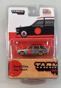Tarmac Works Datsun Bluebird 510 Wagon Chase - Picture 1 of 3
