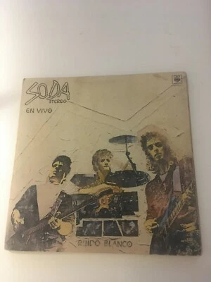 Soda Stereo ‎– Ruido Blanco vinilo Argentina CBS ‎– 120-973 1987 insert  - Image 1 of 4