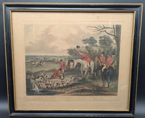 BORGHESE FRAMED PRINT "BACHELORS HALL PLATE 5" 16-1/4" X 19" - Picture 1 of 7