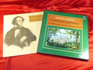 MENDELSSOHN SÄMTLICHE SINFONIEN NEW PHILHARMONIA ORCHESTRA WOLGFANG SAWALLISCH - Bild 1 von 8