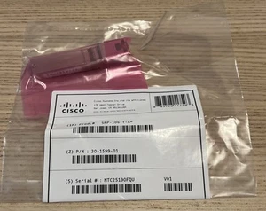 Cisco SFP-10G-T-X 10GBASE-T SFP+ 80m@/Cat7Cat6a Copper RJ45 Transceiver Module - Picture 1 of 5