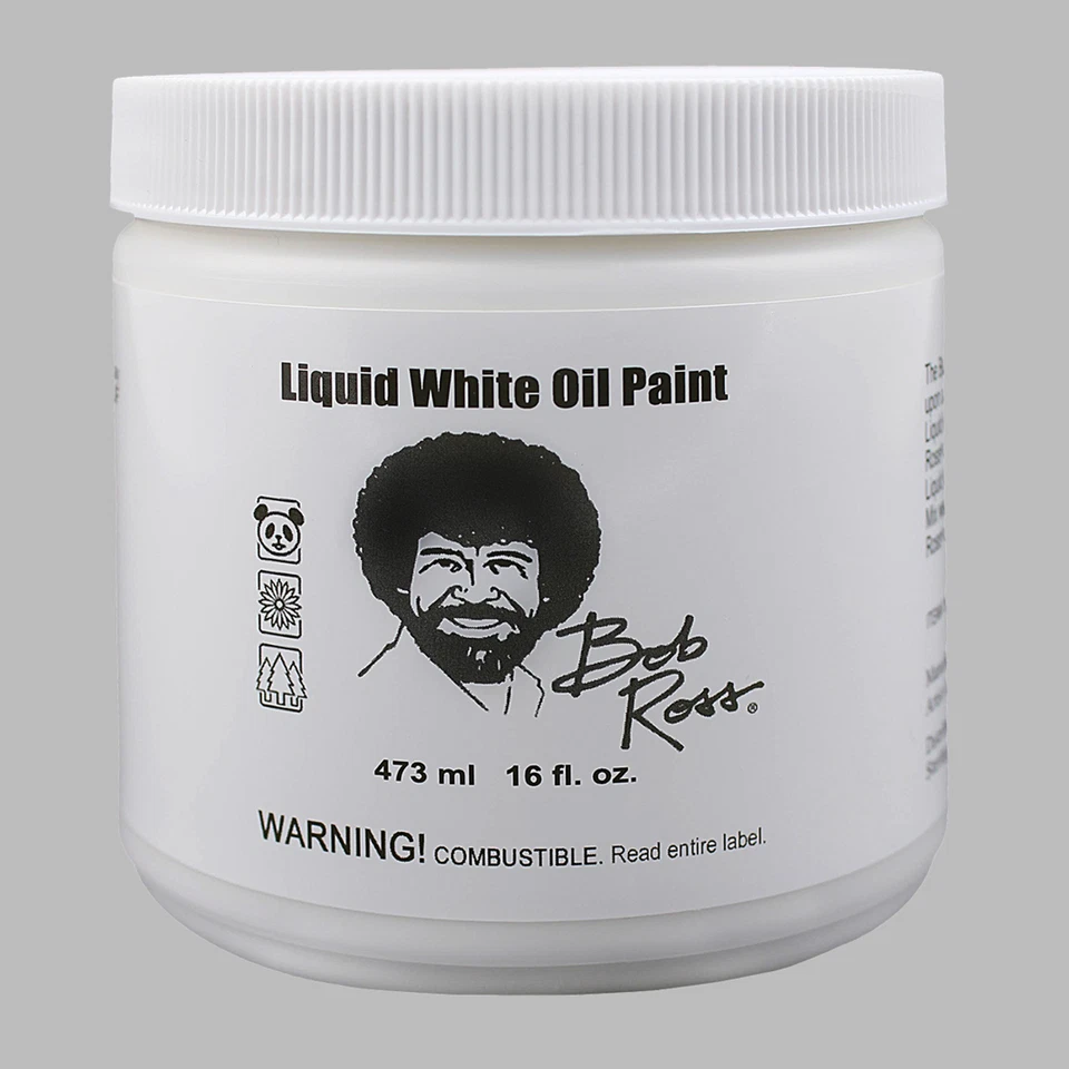 BOB ROSS INC. Bob Ross Liquid White Oil Paint Flüssigweiß