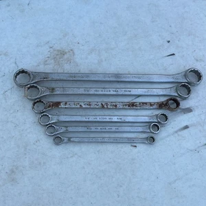 Penens MFD 3/8'' to 1'' SAE 12 pt Offset Box End Wrench set of 6 - 6314-6332 - Picture 1 of 5