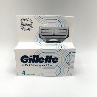 Gillettee Skinguard For Sensitive Skin Razor Blade Refills 4 Cartridges 1 Pack - Image 1 of 2
