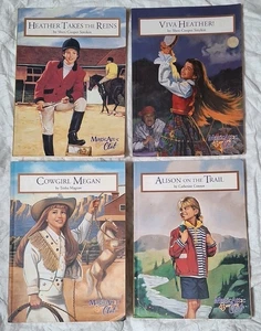 Lot of 4 Magic Attic Club Books, Heather, Alison, Cowgirl Megan FREE Shipping - Picture 1 of 6
