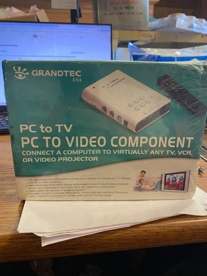 GRANDTEC U.S.A. PC TO VIDEO COMPONENT GXP-2000 PC TO TV*ma 8 - Image 1 of 2