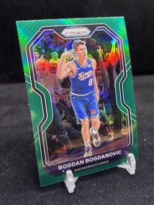 2020-21 Panini Prizm - Bogdan Bogdanovic #27 Green Prizm Basketball NBA - Image 1 of 2