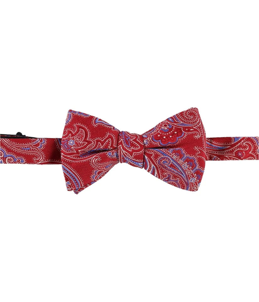Countess Mara Mens Paisley Self-tied Bow Tie, Red, One Size - Imagem 1 de 1