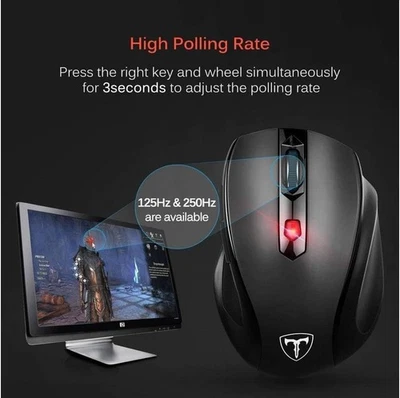 3 pack  gaming wireless mouse 2.4ghz - Image 1 of 4