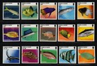 TURKS and CAICOS ISLANDS, COMPLETE MNH SET - FISH and MARINE LIFE, YEAR 2022