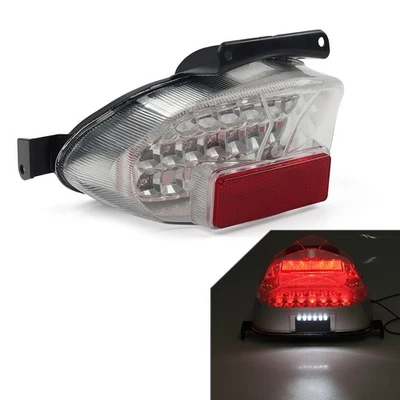 Tail Light Turn Signals For Suzuki GSXR 600 750 2000-2003 Clear - Image 1 of 4
