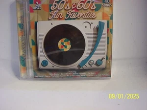 50's & 60's Fun Favorites 40 Songs (2CD,2017) NEW SEALED - Bild 1 von 2