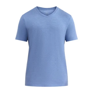 Camiseta George Para Hombre Talla XS 30-32 Cuello en V Mangas Cortas Azul Ceniza Heathe NUEVA - Imagen 1 de 13