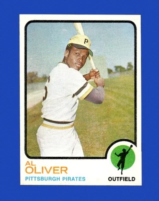 1973 Topps Set-Break #225 Al Oliver NR-MINT *GMCARDS* - Image 1 of 2