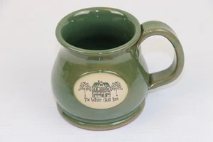 The White Gull Inn Grün Kaffeetasse Sunset Hill Steingut Becher Made in USA - Bild 1 von 8