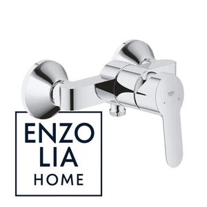 GROHE BAUEDGE MISCELATORE MONOCOMANDO DOCCIA ESTERNO 23333000 CROMO RUBINETTO - Foto 1 di 6