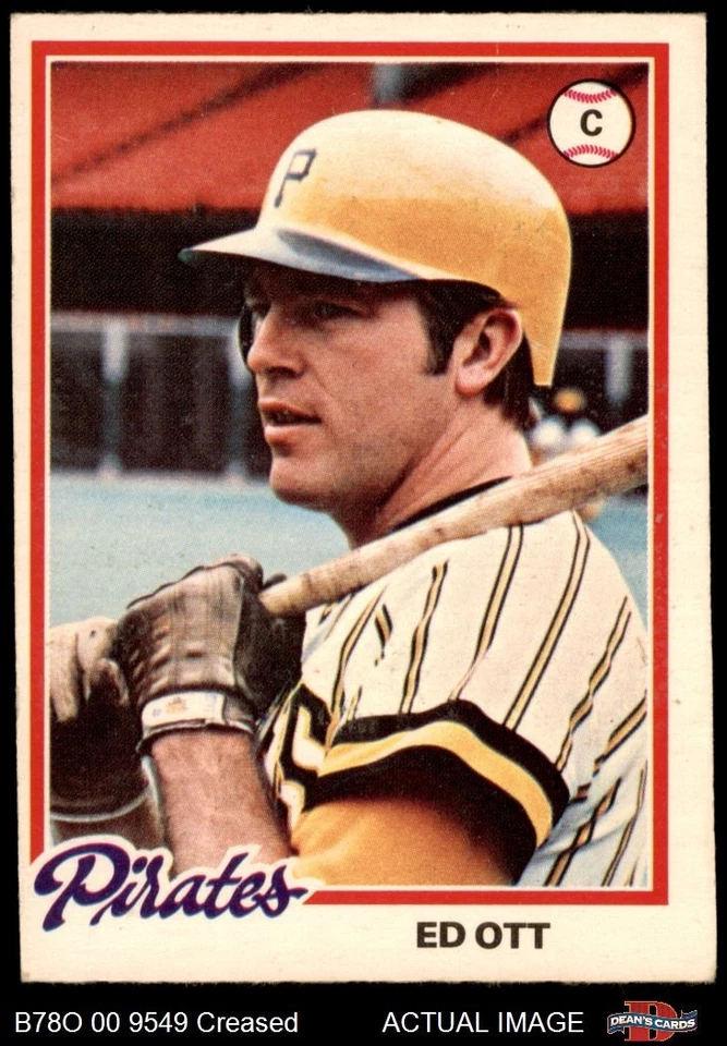 1978 O-Pee-Chee #161 Ed Ott Pirates 3 - VG - Image 1 of 1