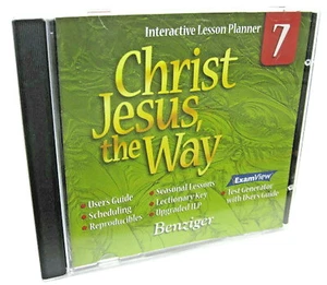Benziger Grade 7 Christ Jesus The Way Interactive Lesson Planner CD-ROM (2002) - Picture 1 of 3