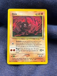 2000 Pokémon Onix Neo Genesis Set Unlimited 69/111 WOTC - Picture 1 of 2