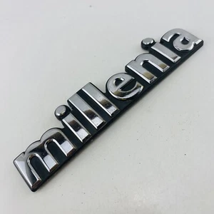 99 00 01 02 Mazda Millenia Emblem Logo Letters Badge Trunk Rear Chrome OEM F90 - Picture 1 of 7