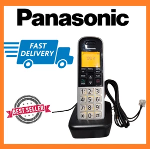 📱 Panasonic KX-TGB810 Compact Cordless Phone – Black & Silver – Backlit Display - Picture 1 of 1