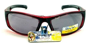Occhiali da sole Panama Jack serie Surf 100% protezione UVA UVB rosso e nero  - Foto 1 di 2