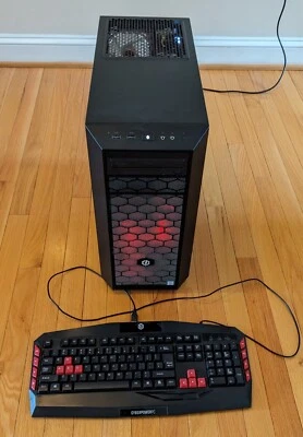 Cyberpower PC Series C, Intel i5 7400, AMD RX480 4GB, 8GB RAM, 1TB HDD, WIN 10  - Image 1 of 4
