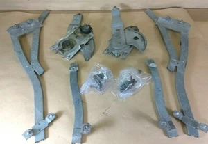 1962-64 Hardtop Only Pontiac, Olds, Buick Quarter Window Frames And Hardware - Imagen 1 de 4