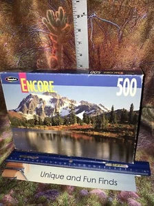 Encore Rose Art Jigsaw Puzzle 500 Pc. 10.75 x 18” Mt. Baker National Forrest, WA - Picture 1 of 7