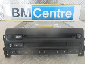 MINI R50 R52 R53 RADIO CD PLAYER HEAD UNIT FLAT PIN 6917521 REF 10 - Picture 1 of 4