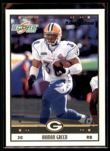Ahman Green 2005 Score Adrenaline Green /399 #306 Green Bay Packers