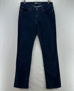 Levi's Jeans Womens 10/30 Slight Curve Classic Rise Straight Dark Washed Blue - Picture 1 of 12