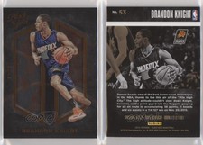2015-16 Panini Black Gold Bronze Brandon Knight #53