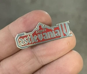 Super Castlevania IV 4 Esmalte Pin Retro Videojuegos Super Nintendo Años 90 Japón - Imagen 1 de 2