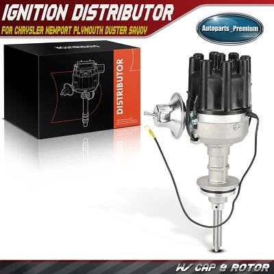 Distributor w/ Cap & Rotor for Chrysler Newport Plymouth Duster 70-72 Fury I VIP - Image 1 of 4