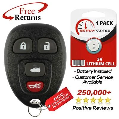 For 2007 2008 2009 Pontiac Solstice Keyless Remote Car Key Fob Transmitter - Image 1 of 4