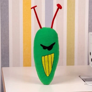 Peluche Angry Alien - Alien verde inspirado en Pocoyo juguete suave hecho a mano 13,7 pulgadas - Imagen 1 de 4