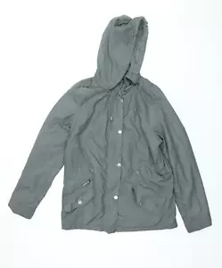 YMI Womens Green Jacket Size XL Zip - Hooded - Picture 1 of 10