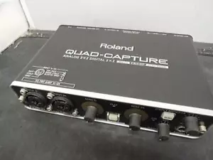 Roland Quad-Capture 4 Eingang / Ausgang Audio Interface, Guter Zustand Aus Japan - Bild 1 von 5