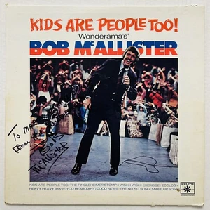 Wonderama's Bob McAllister - Kids are People Too! - Signed Promo Vinyl LP Rare - Bild 1 von 7