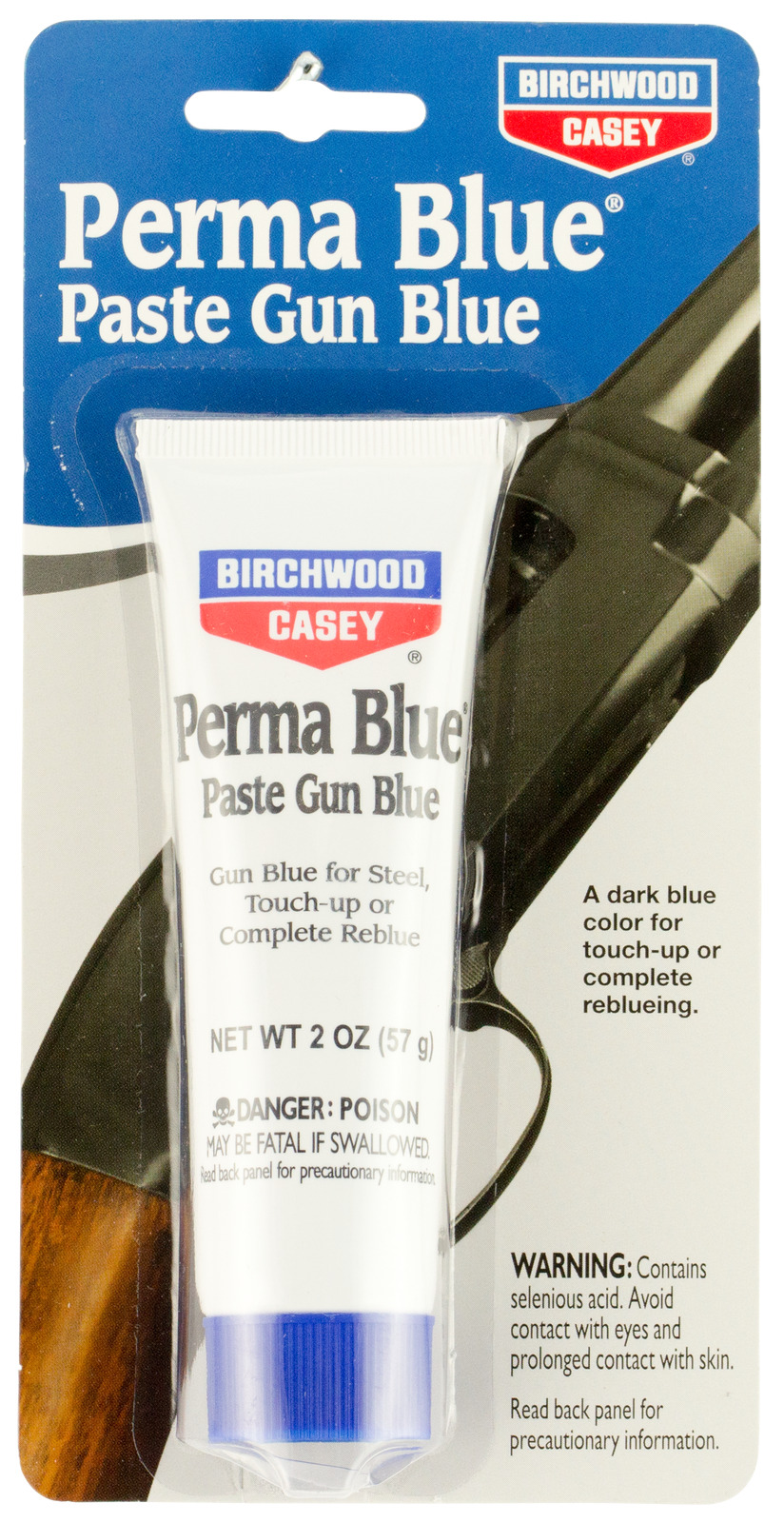 Birchwood Casey Easy to Use Perma Gun Blue Paste Long Lasting Tube 2 Ounce 13322