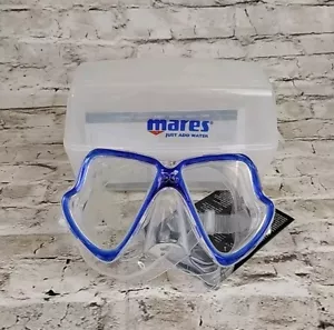 Mares Vision X Full View Scuba Snorkel Underwater Diving Mask Goggles & Case - Picture 1 of 6