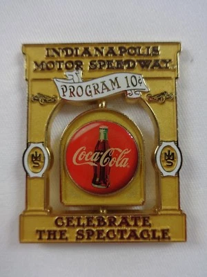 Pin del programa de coleccionista de los patrocinadores de Coca-Cola Indianápolis 500 2006 Foto 1 de 4